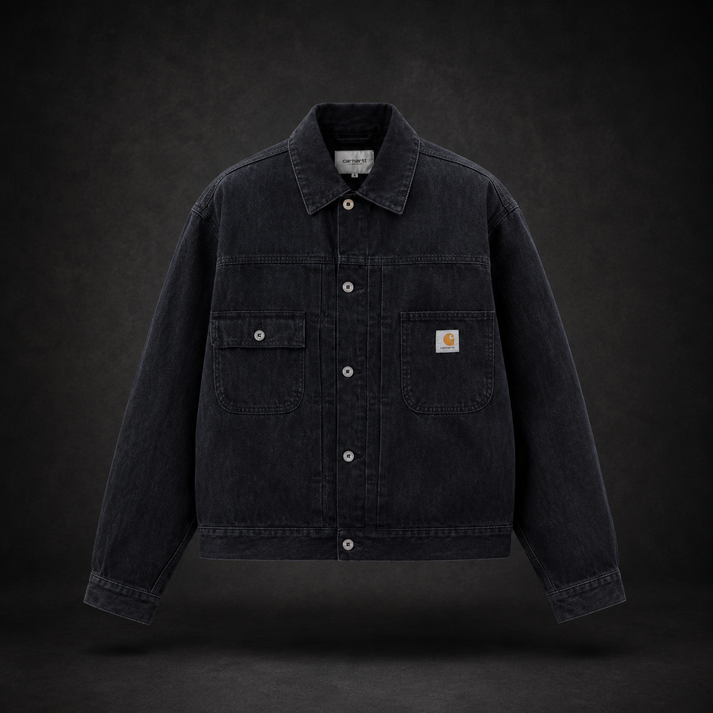 Carhartt Belmar Jacket (Snake Camo, Black, Heavy Stone Wash)