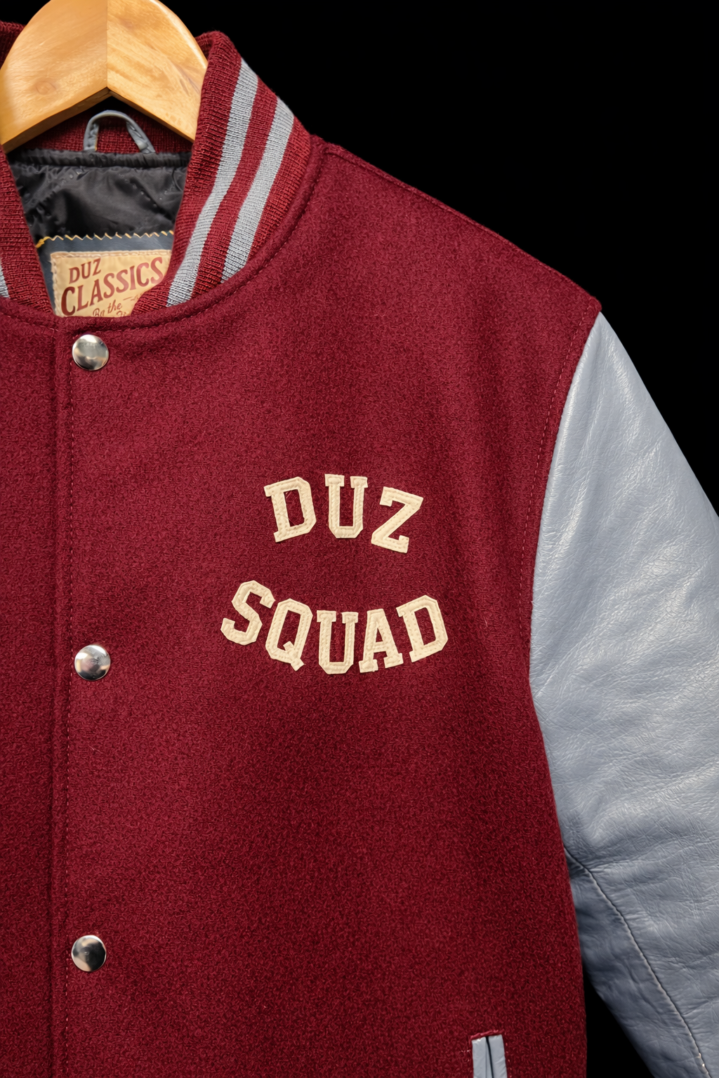 DUZ DENIM-"DUZ SQUAD"-VARSITY JACKET