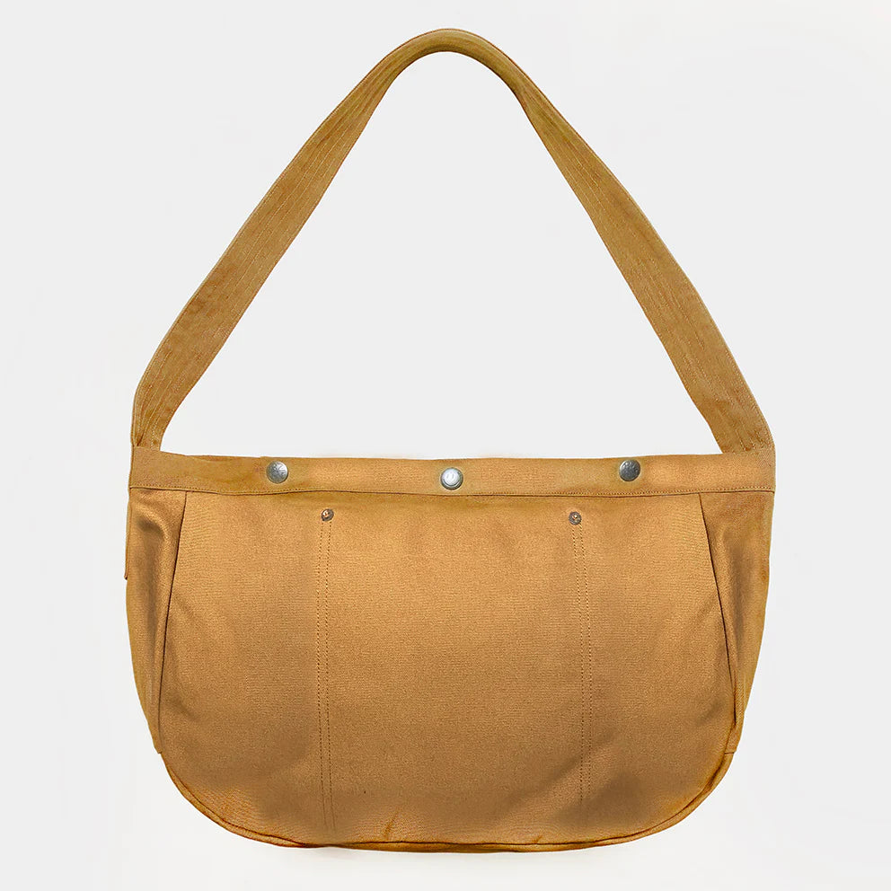 BZEN PMB22-14R CANVAS MAIL MAN BAG-12OZ-RUST