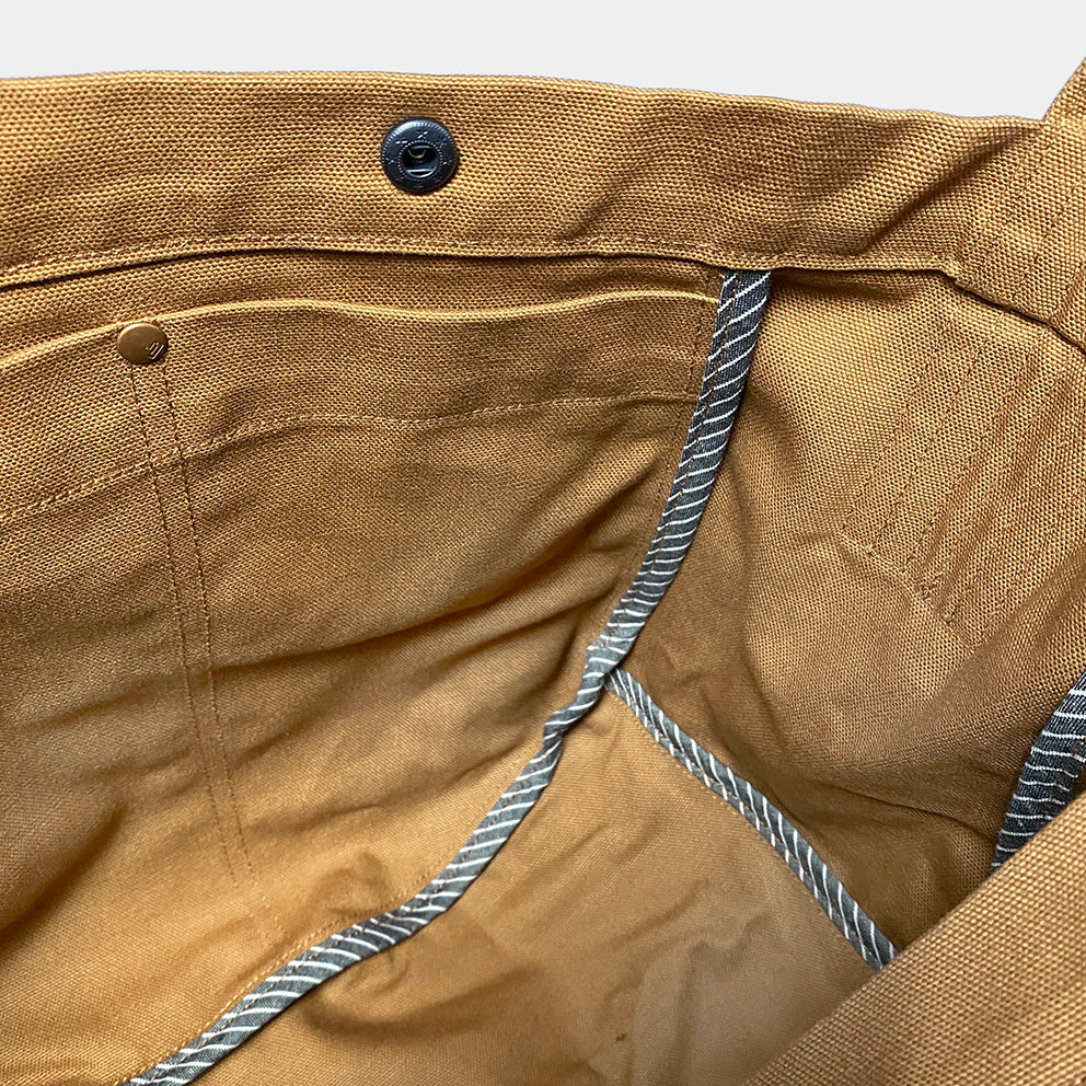 BZEN PMB22-14R CANVAS MAIL MAN BAG-12OZ-RUST