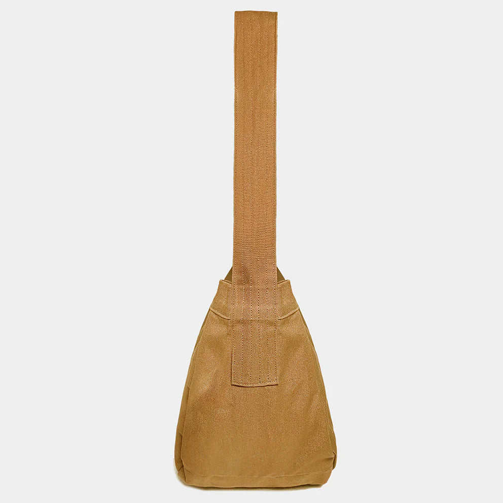 BZEN PMB22-14R CANVAS MAIL MAN BAG-12OZ-RUST