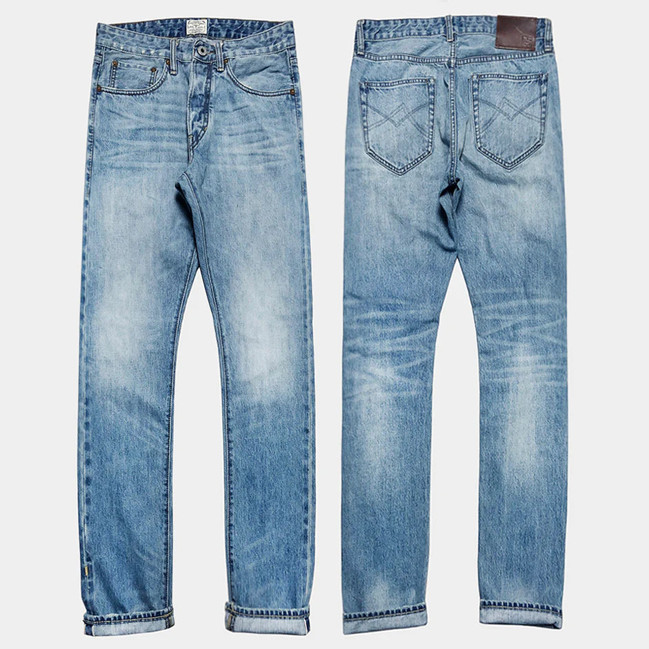Bzen M.1468 Bowie Slim 13.5oz Selvedge (Maldives)