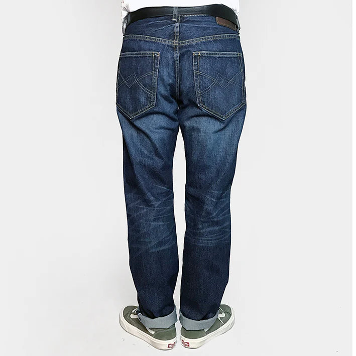 Bzen M.1250 Brodie Classic Tapered 13.5oz Selvedge (Black Sea)