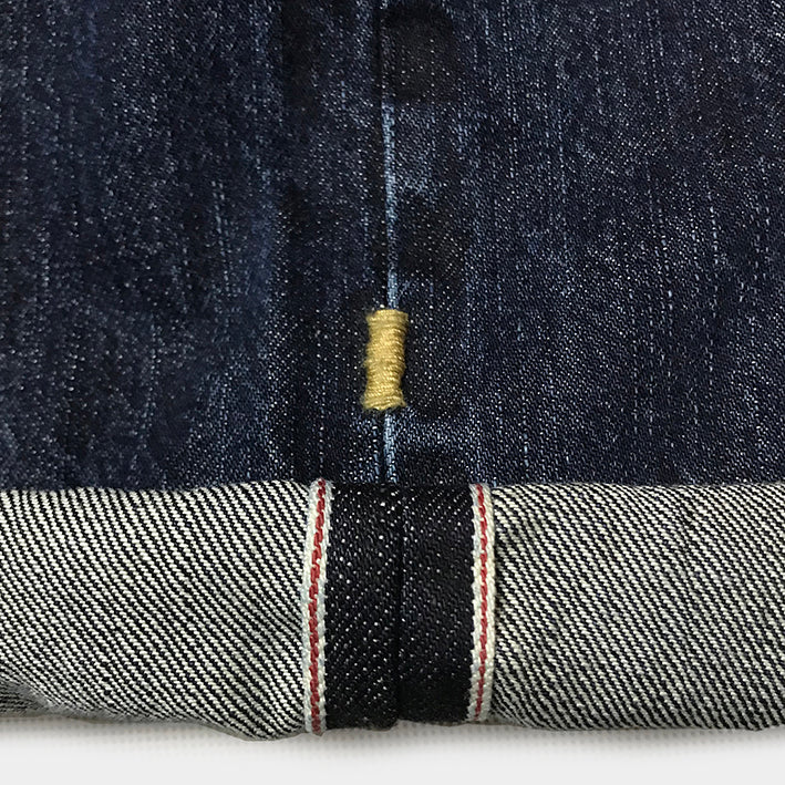 Bzen M.1250 Brodie Classic Tapered 13.5oz Selvedge (Black Sea)
