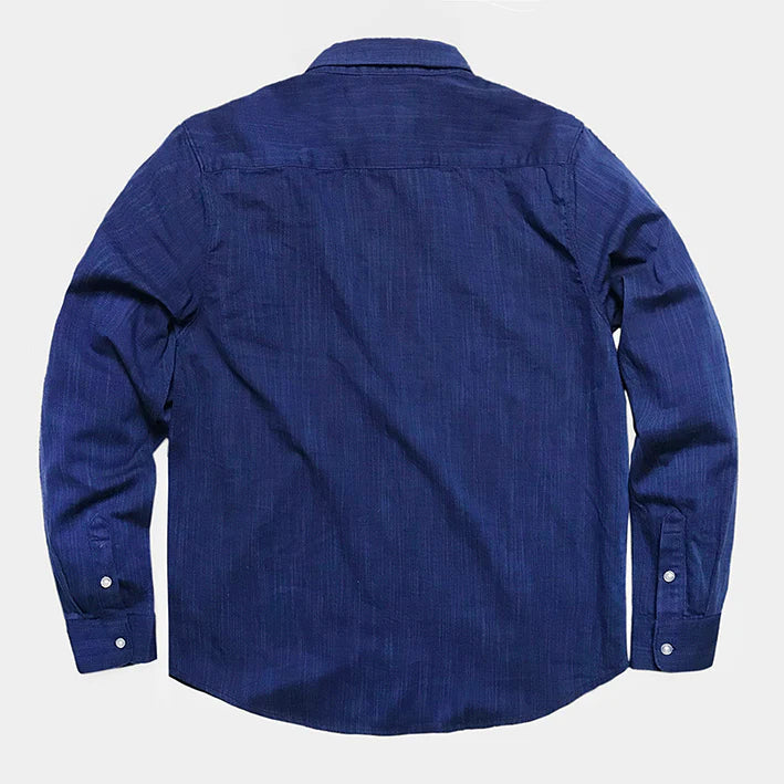 BZEN M.3388-WILSON SLIM FIT DRESS SHIRT-BLUE RING