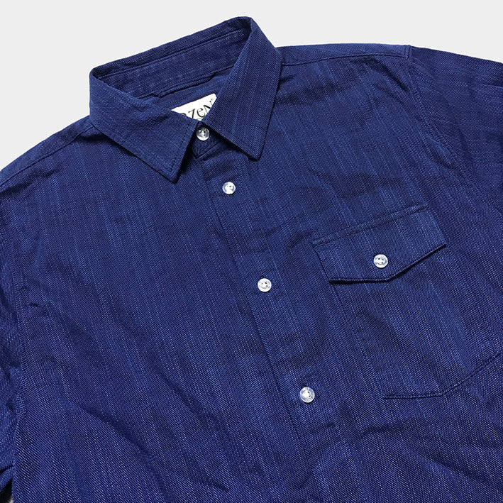 BZEN M.3388-WILSON SLIM FIT DRESS SHIRT-BLUE RING