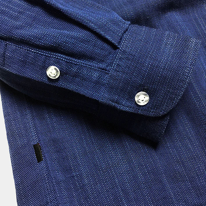 BZEN M.3388-WILSON SLIM FIT DRESS SHIRT-BLUE RING