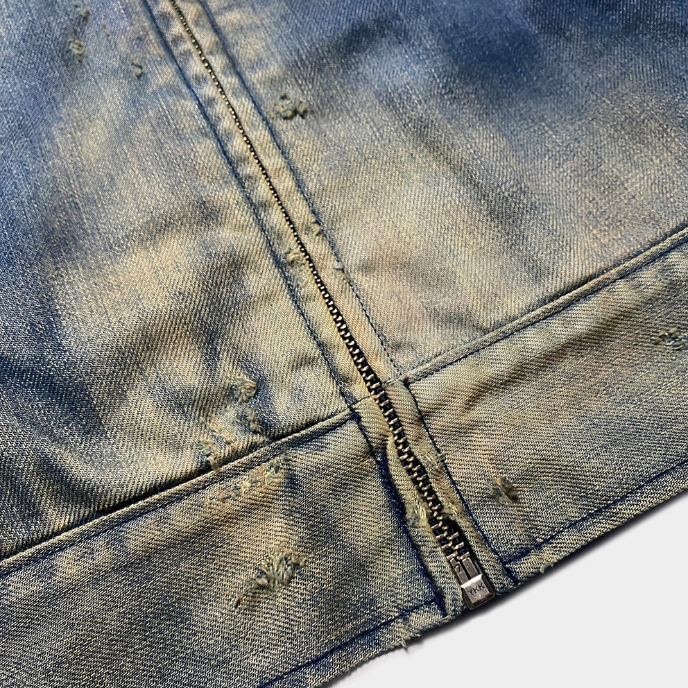 Bzen M.3315 Maverick UL Regular Fit Unlined Denim Jacket 11.5oz (Mid Vintage)