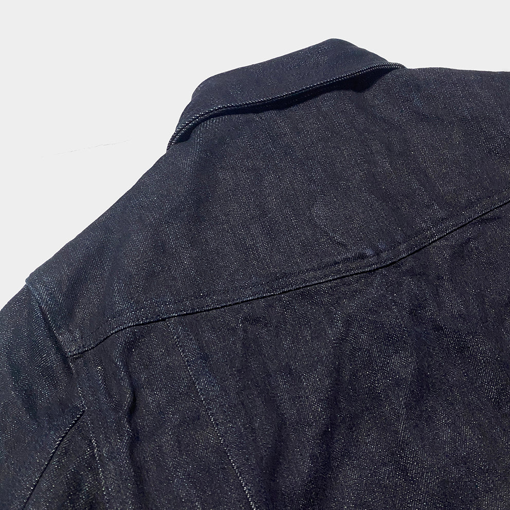 Bzen M.3139RR Garcia 2 18I Regular Fit 18oz Selvedge Denim Jacket 18oz HRH (Indigo)