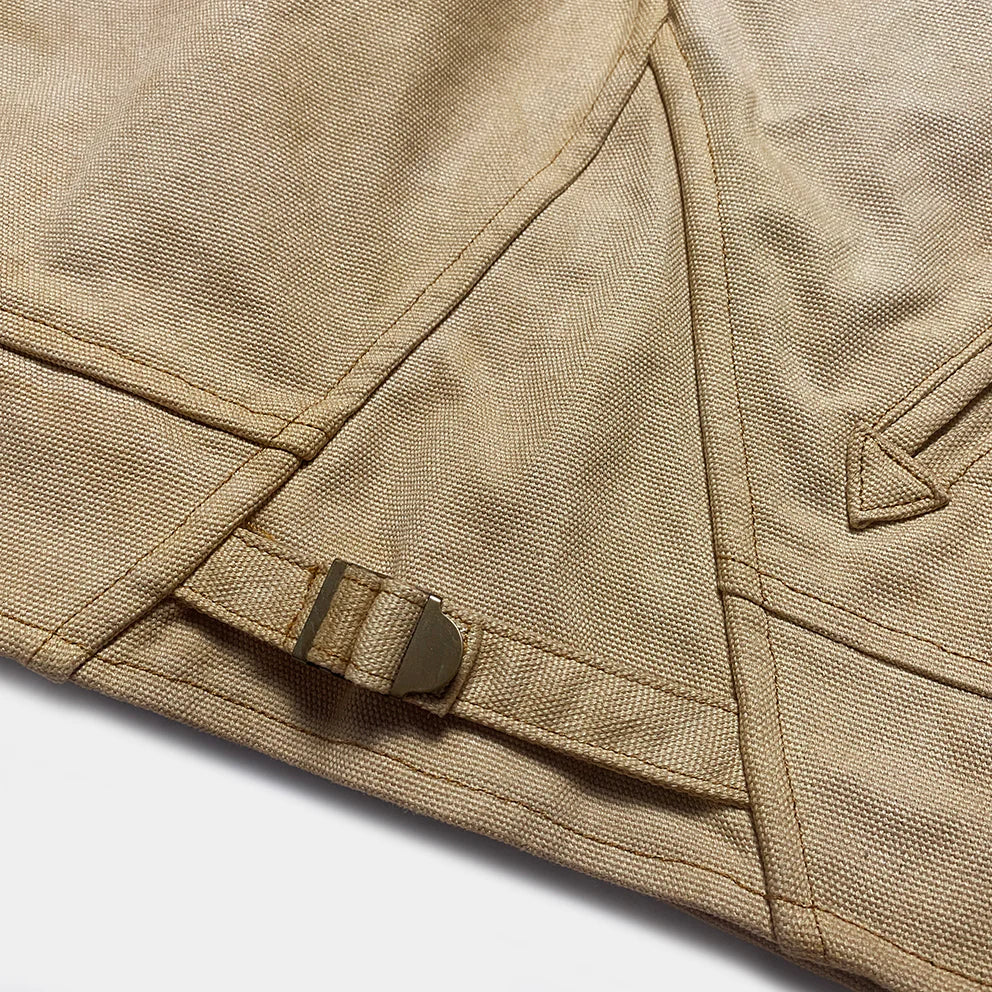 BZEN M.3139-DESPERADO REGULAR 2 POCKET CANVAS JACKET-12oz-E0 ANTIQUE BRONZE