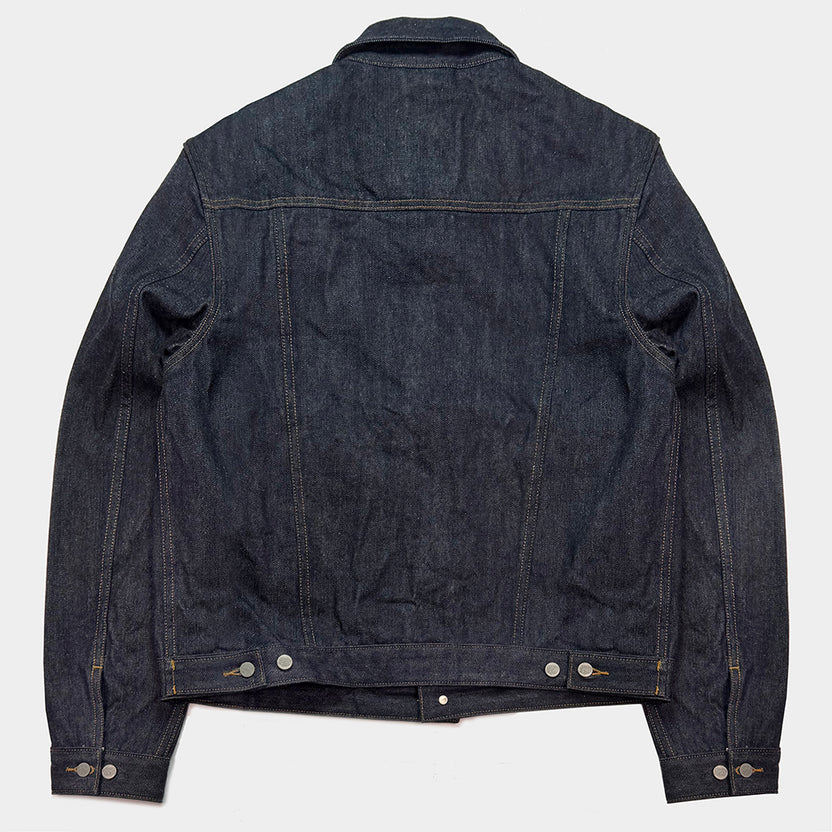 Bzen M.3139RR Geronimo LS12FLS Regular Fit Type 2 Loom State Selvedge Denim Jacket 12.5oz HRH Indigo
