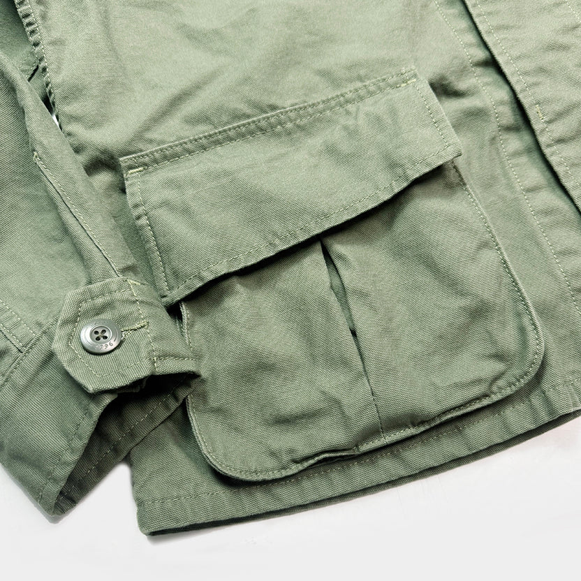 Bzen M.3006 JCJ 8CAG Regular Fit Canvas Combat Jacket 8oz E0 Army Green