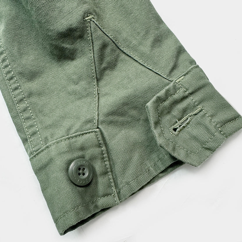 Bzen M.3006 JCJ 8CAG Regular Fit Canvas Combat Jacket 8oz E0 Army Green
