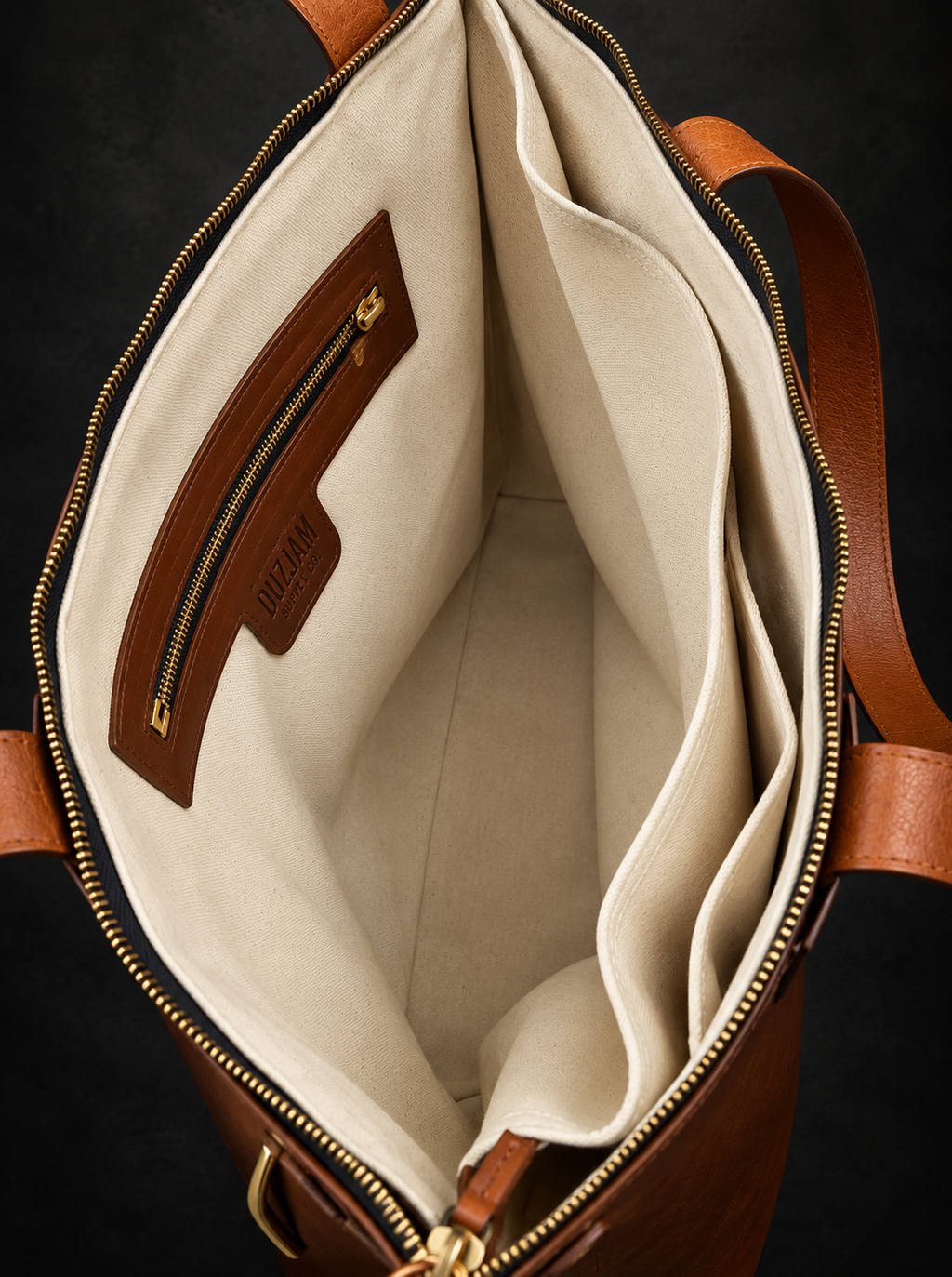 Duz Denim ***PRE-ORDER*** "DuzJam Supply Co." Weekend Holdall (Tan)