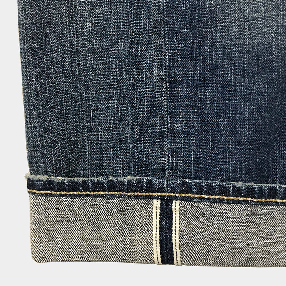 DDL 515-BRADY SLIM FIT STRAIGHT CONE MILLS WHITE OAKS-12.25oz SELVEDGE- L3