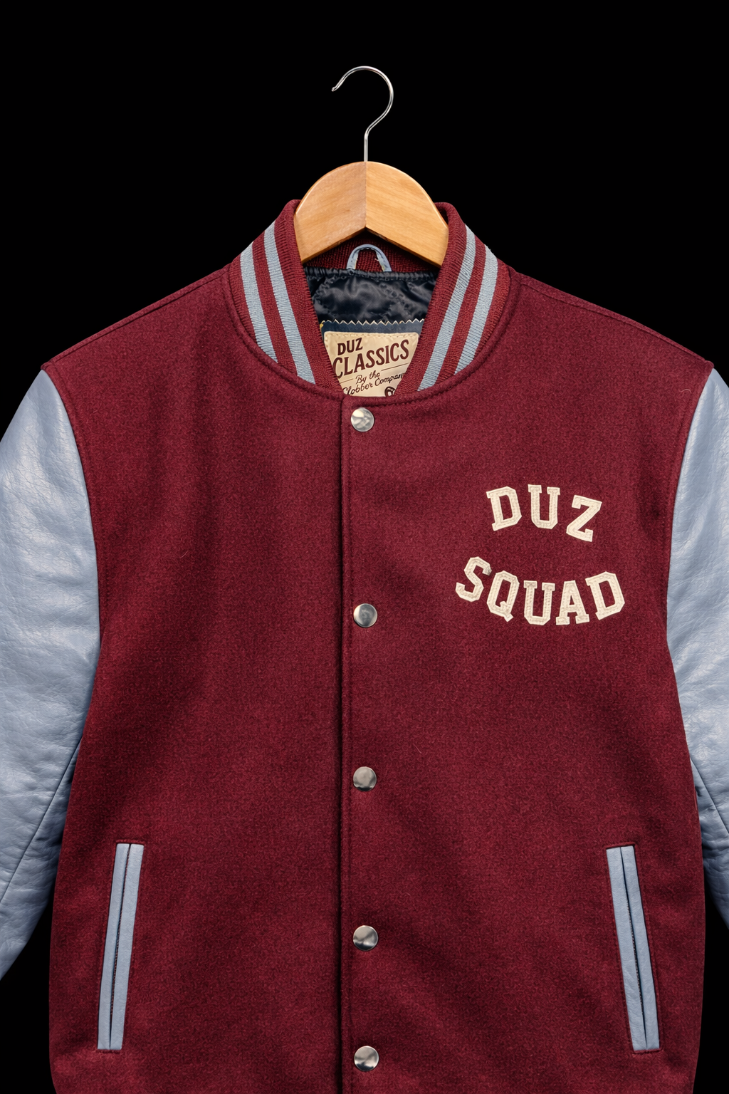 DUZ DENIM-"DUZ SQUAD"-VARSITY JACKET