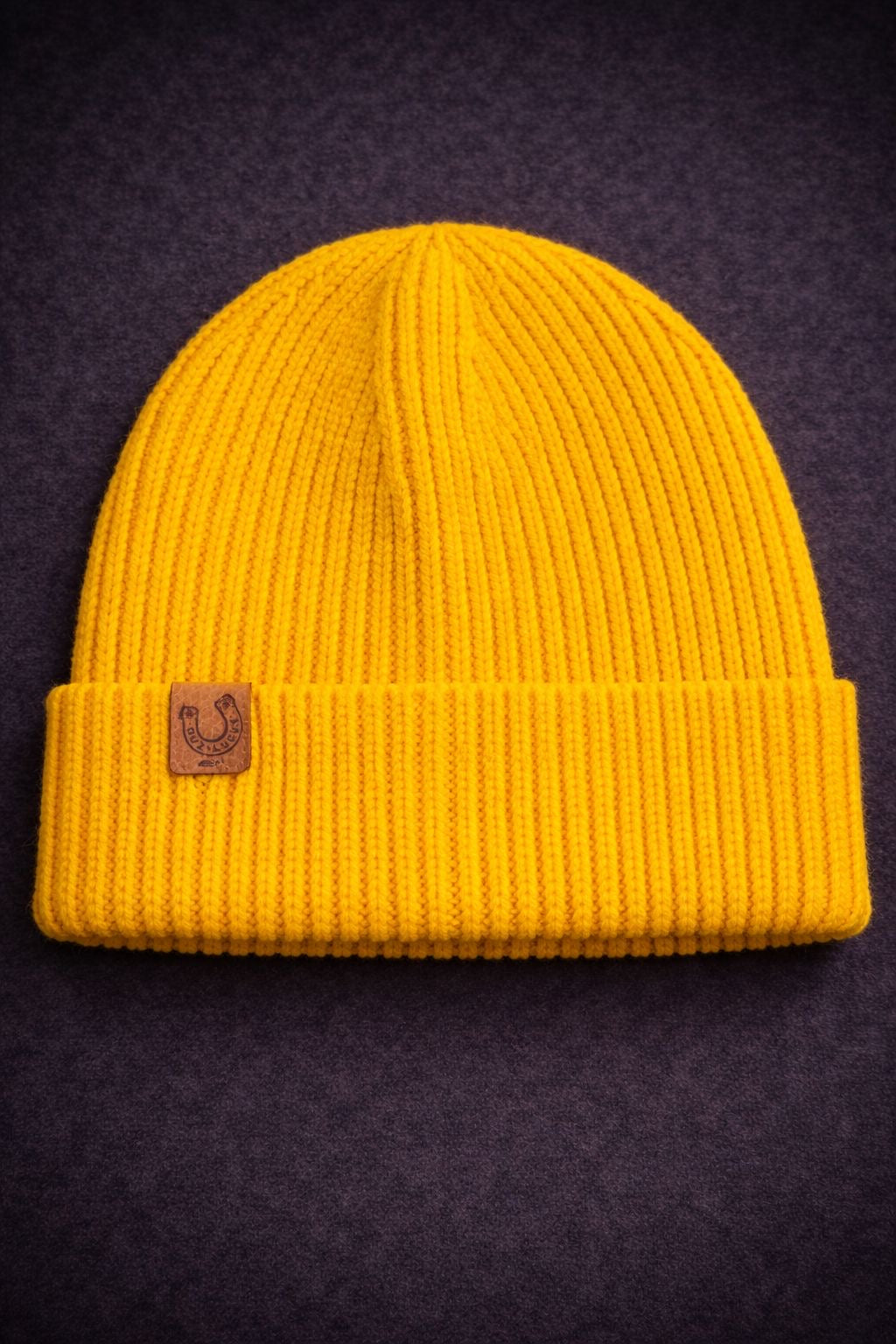 DUZ DENIM-"DUZ LUCKY"- ENGINEERED KNIT RIBBED BEANIE