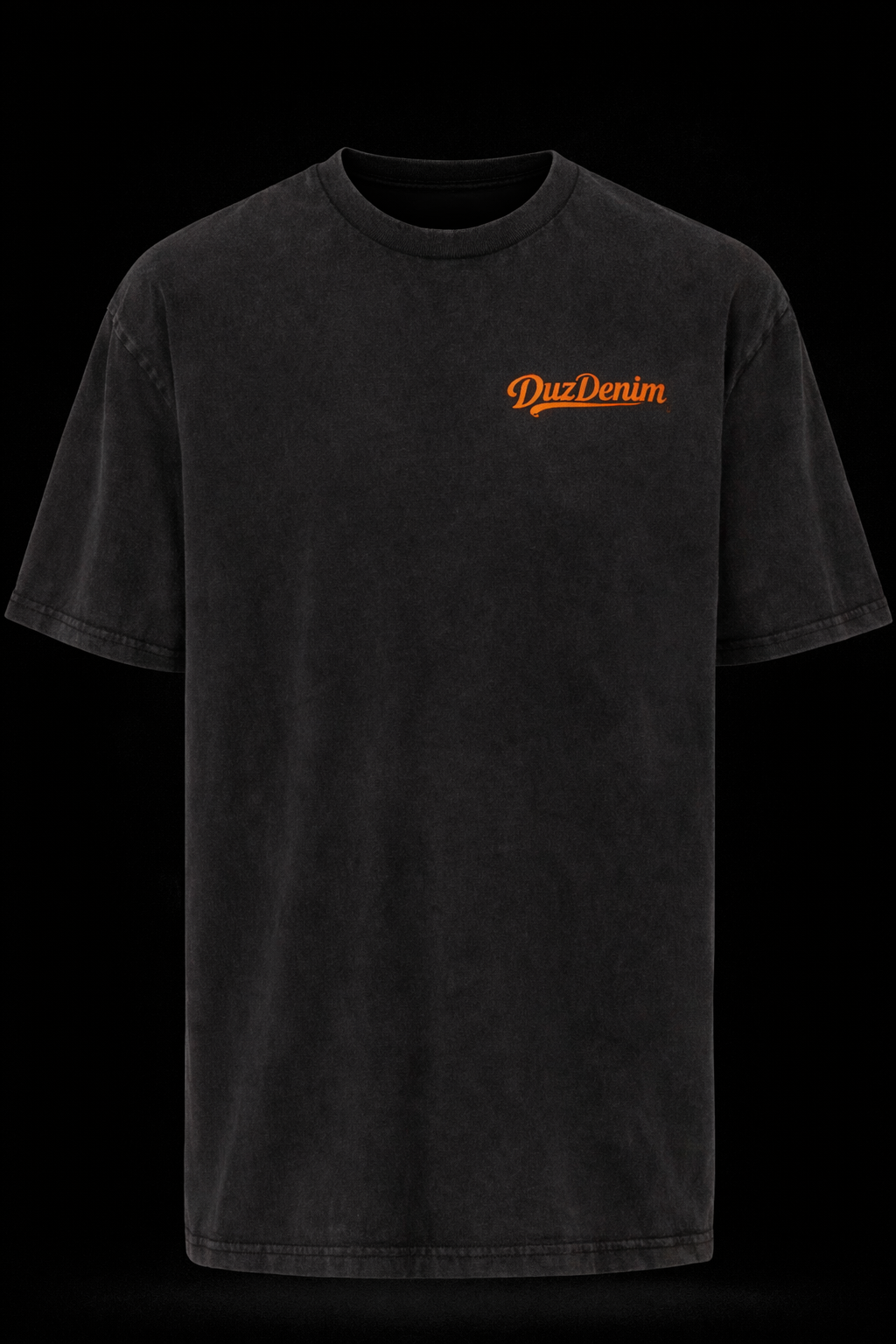 DUZ DENIM-"SMELLS LIKE DUZ DENIM" TEE-L/XL/2XL-BLACK WASH