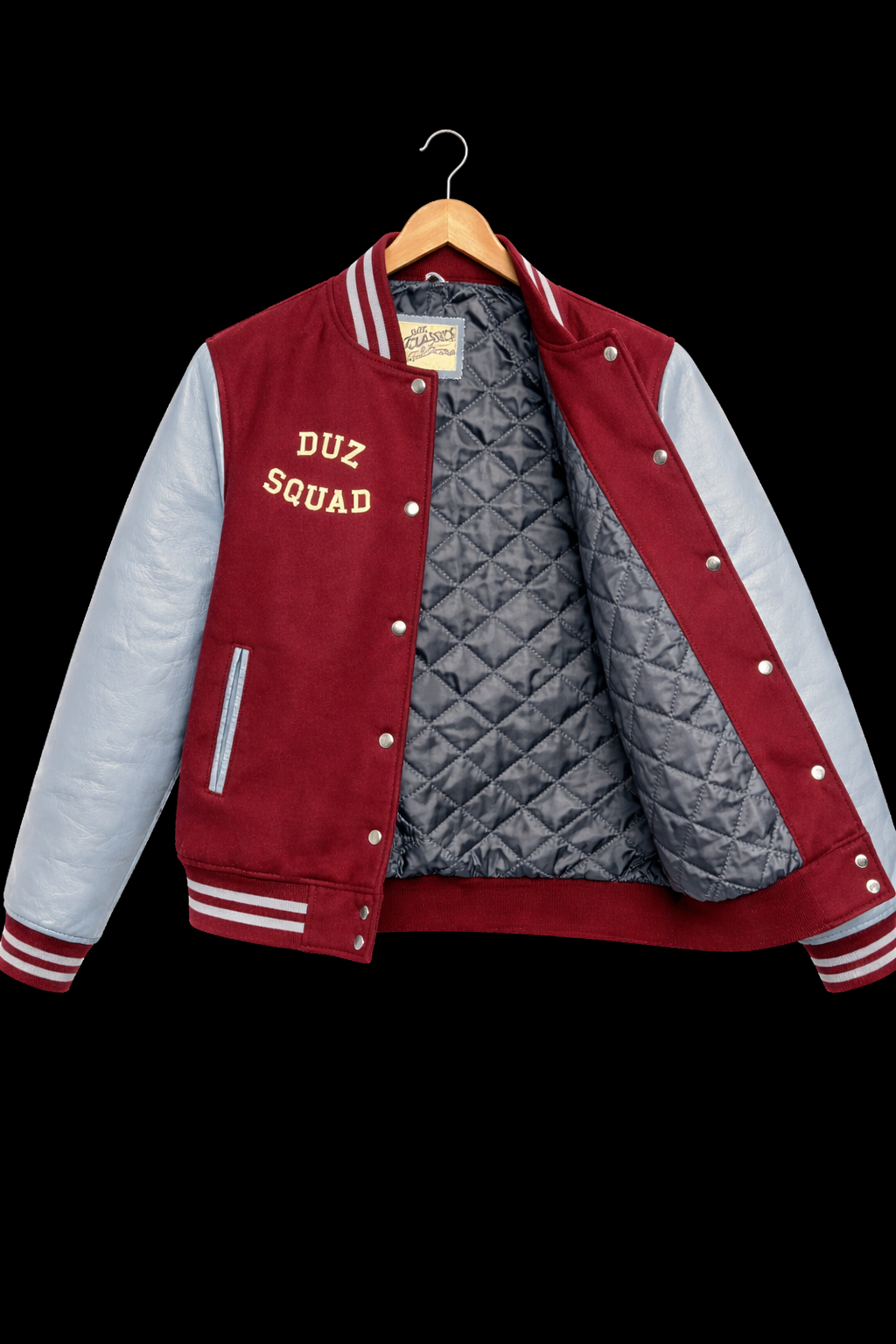 DUZ DENIM-"DUZ SQUAD"-VARSITY JACKET