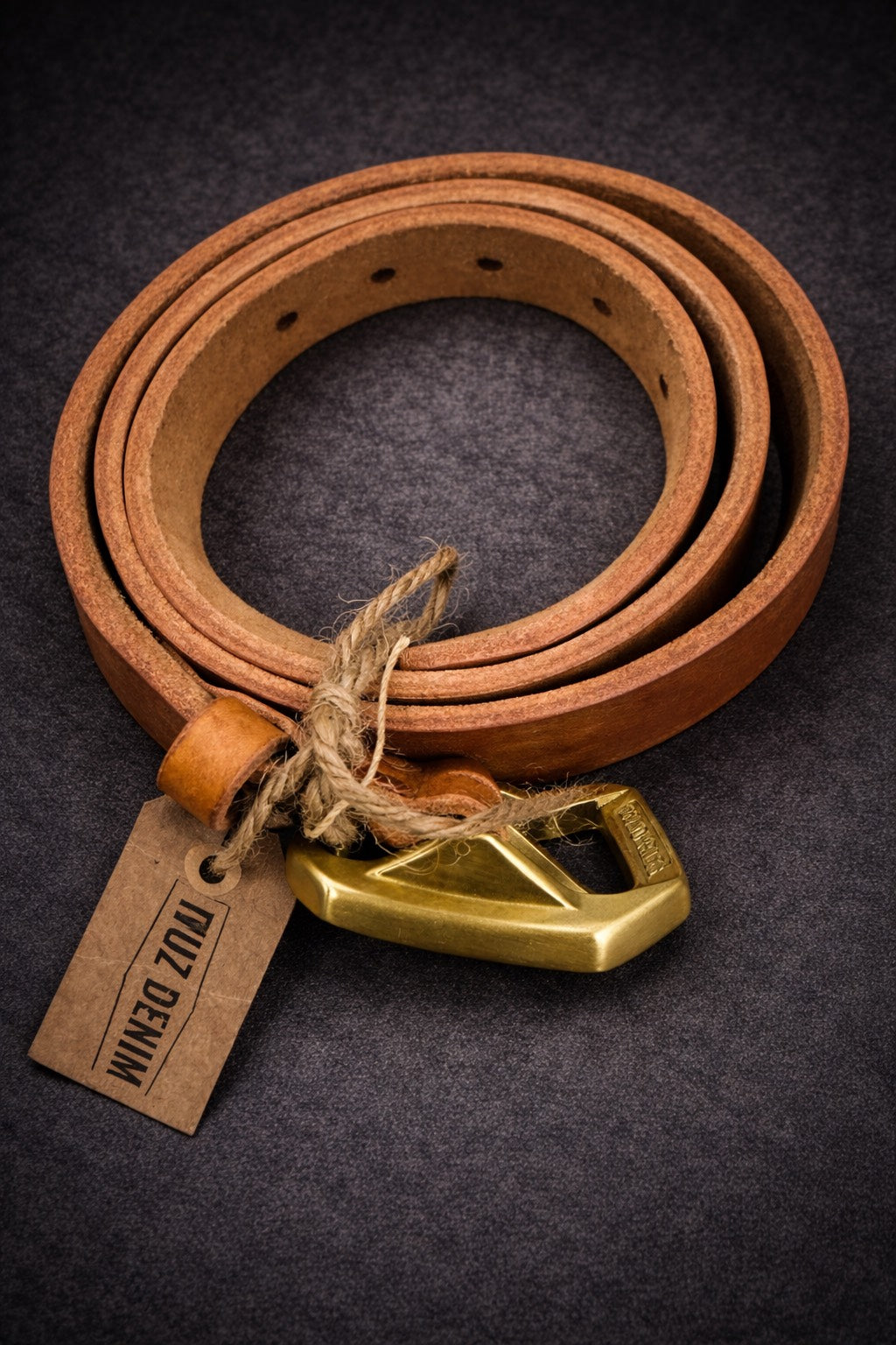 DUZ DENIM-"THE BUCK" LIFELONG BELT