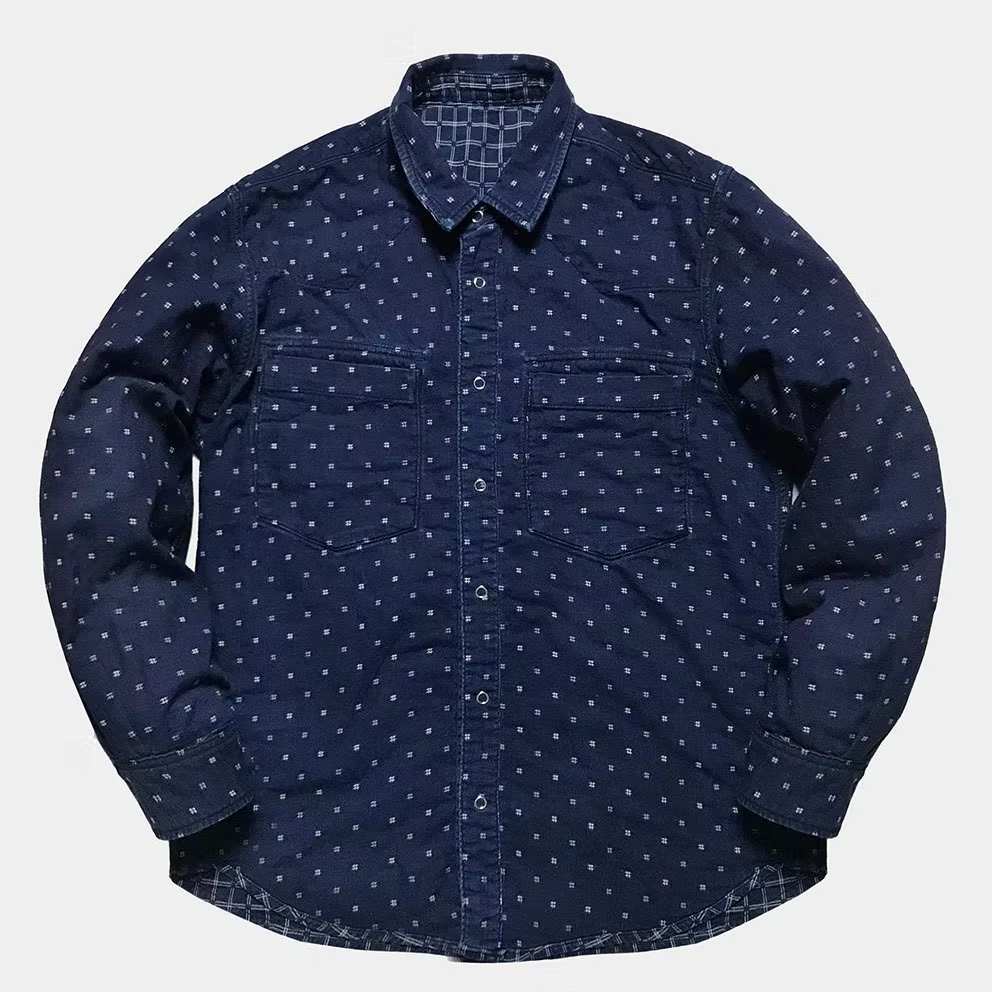 BZEN M.3239R- JESSE-R REGULAR FIT REVERSIBLE WESTERN SHIRT- E3 DUFFER CHECK