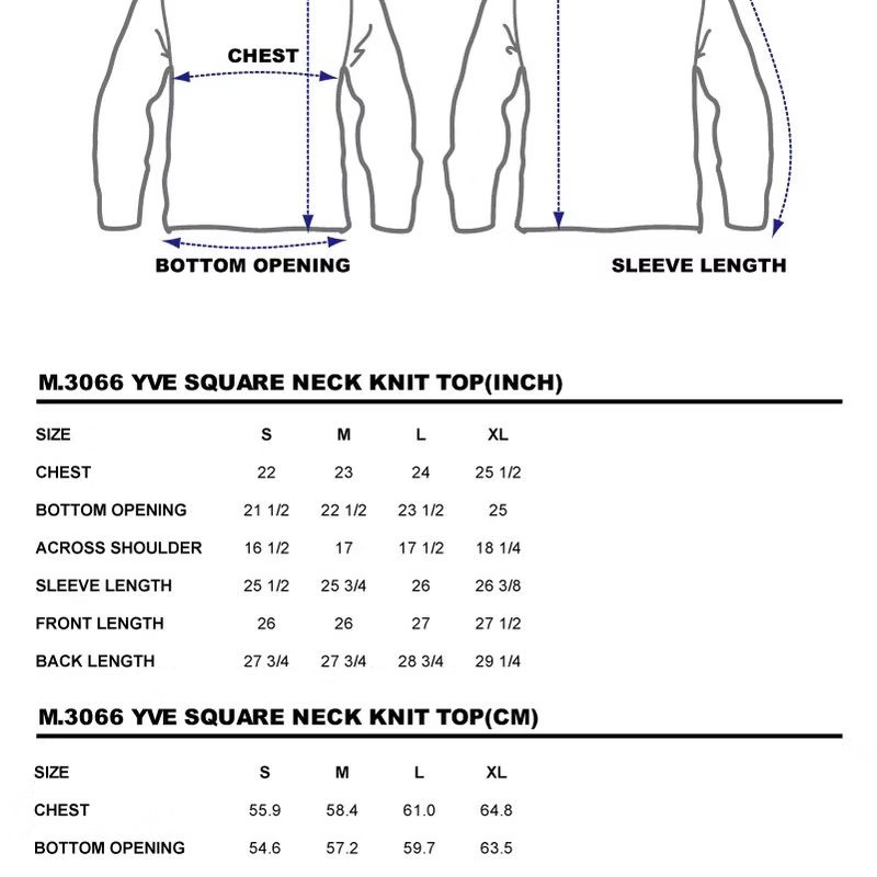 BZEN BLU BLU - M.3066 YVE REGULAR FIT SQUARE NECK SWEATSHIRT-E0 INDIGO STRIPE