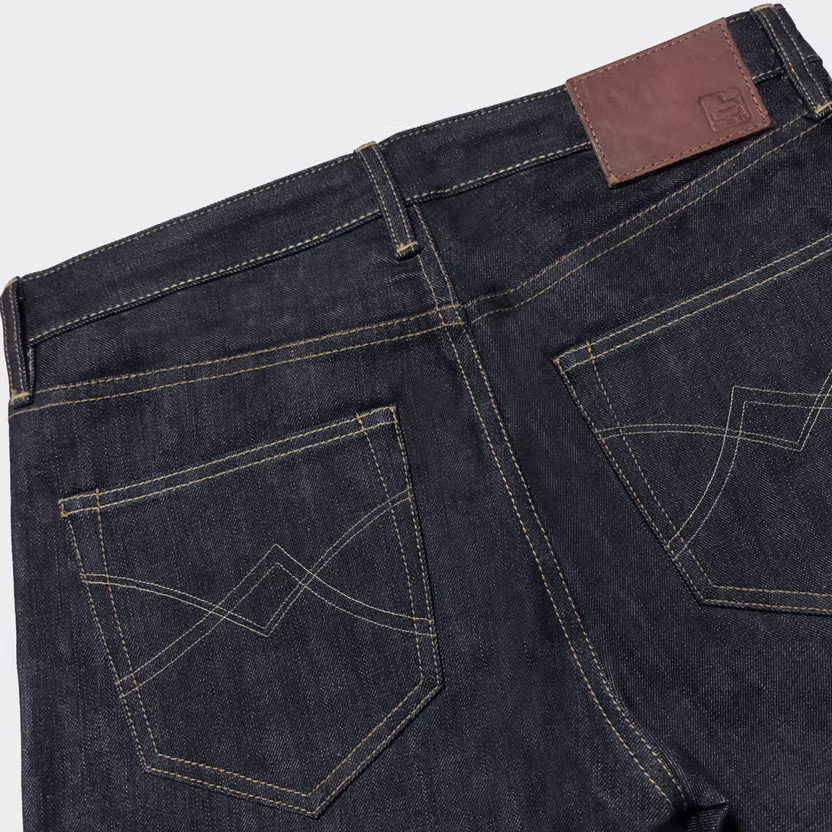 BZEN M.1258 BILLY-R29 SLIM STRAIGHT- 13.5oz- RAW SELVEDGE- INDIGO