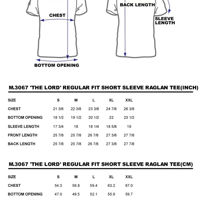 BZEN M.3067-THE LORD REGULAR FIT INDIGO STRIPE RAGLAN TEE-200GSM-E0 INDIGO STRIPE