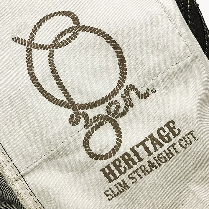 BZEN M.1258 BILLY-R29 SLIM STRAIGHT- 13.5oz- RAW SELVEDGE- INDIGO