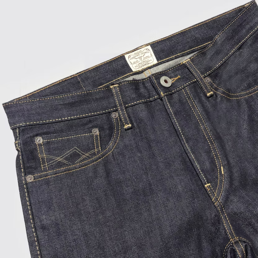 BZEN M.1258 BILLY-R29 SLIM STRAIGHT- 13.5oz- RAW SELVEDGE- INDIGO