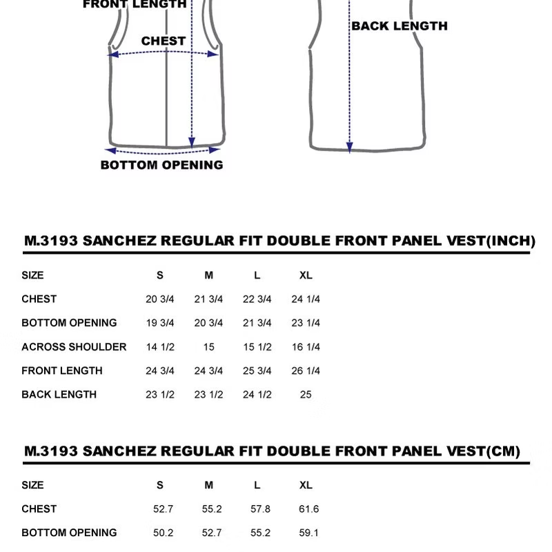 BZEN M.3193-SANCHEZ REGULAR FIT DOUBLE FRONT PANEL VEGGIE DYED CANVAS VEST-12.5OZ-E0 MOSS GREEN