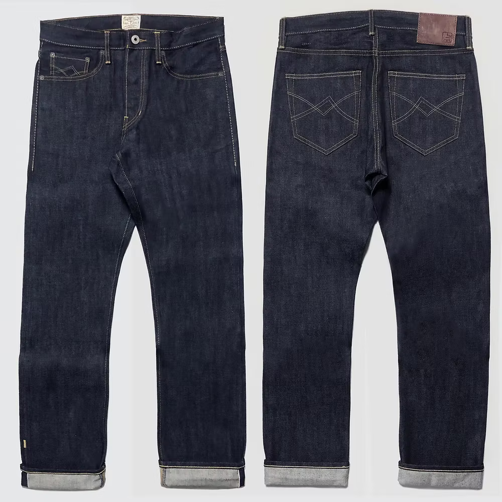 BZEN M.1258 BILLY-R29 SLIM STRAIGHT- 13.5oz- RAW SELVEDGE- INDIGO