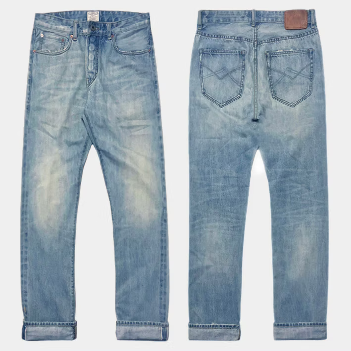 BZEN M.1258-BILLY SLIM STRAIGHT- 13.5oz- SELVEDGE- MALDIVES