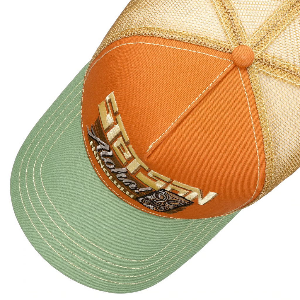 Stetson Aloha Honolulu Trucker Cap (Orange)