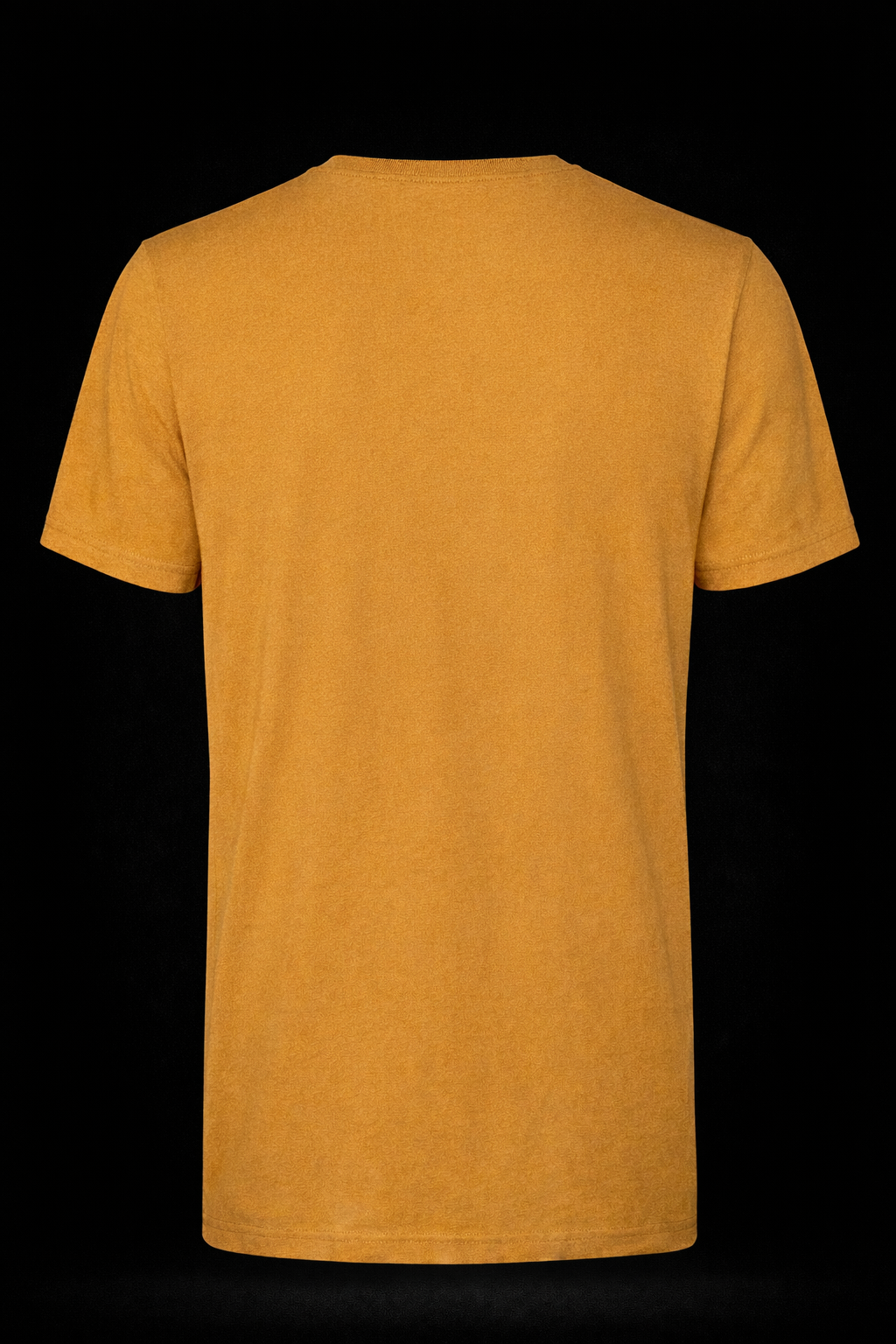 DUZ DENIM-"SPIT & SAWDUST" TEE-MUSTARD