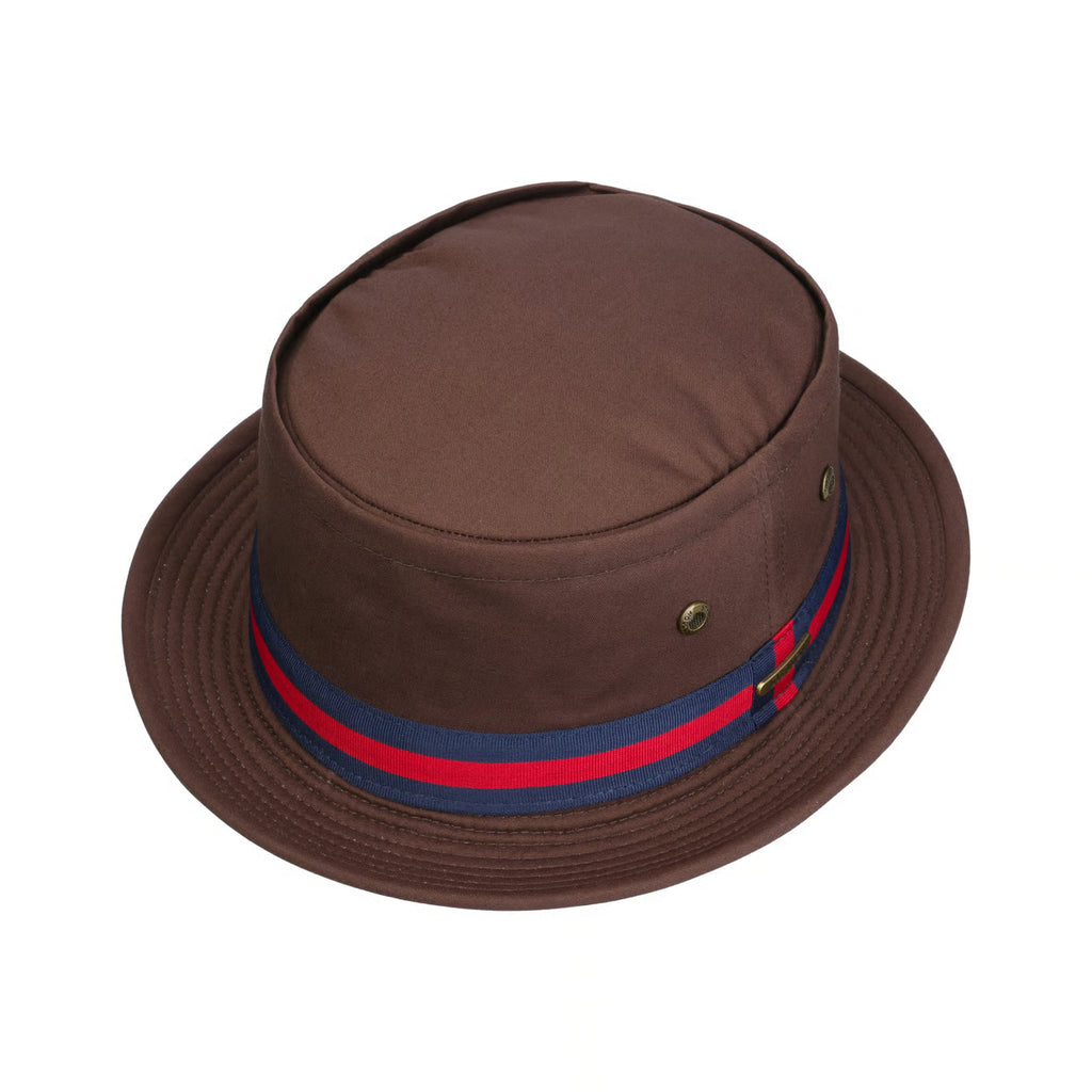 Stetson Classic Band Pork Pie Cloth Hat