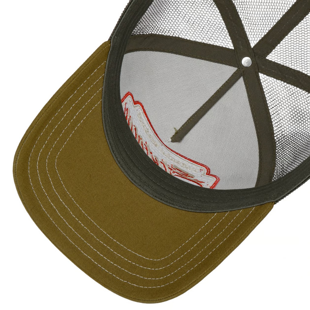 STETSON-CLASSIC RACE TRUCKER CAP-OLIVE