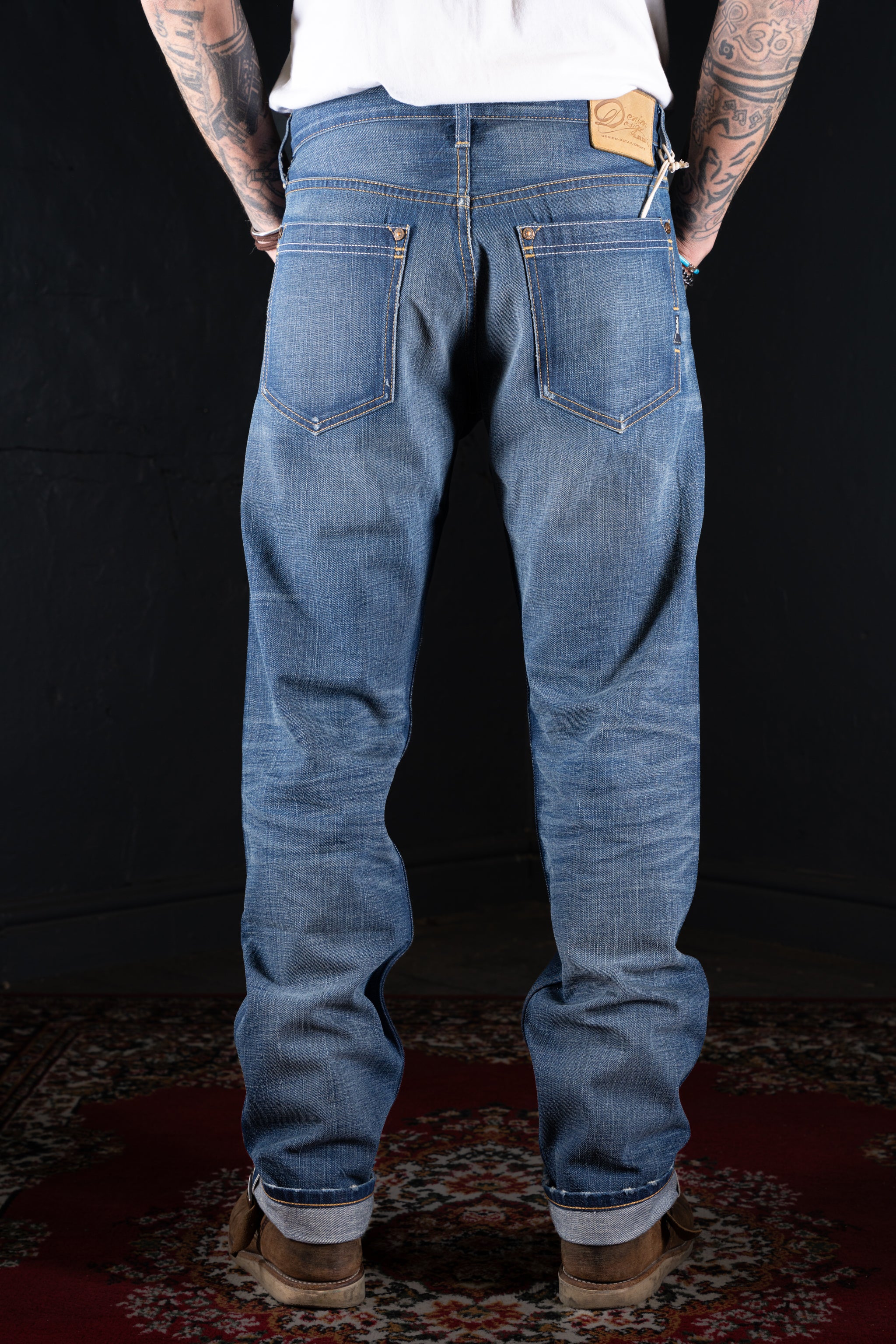 DDL 519-DAVID VINTAGE FIT STRAIGHT CONE MILLS WHITE OAKS-12.25oz SELVEDGE- TRUE VINTAGE