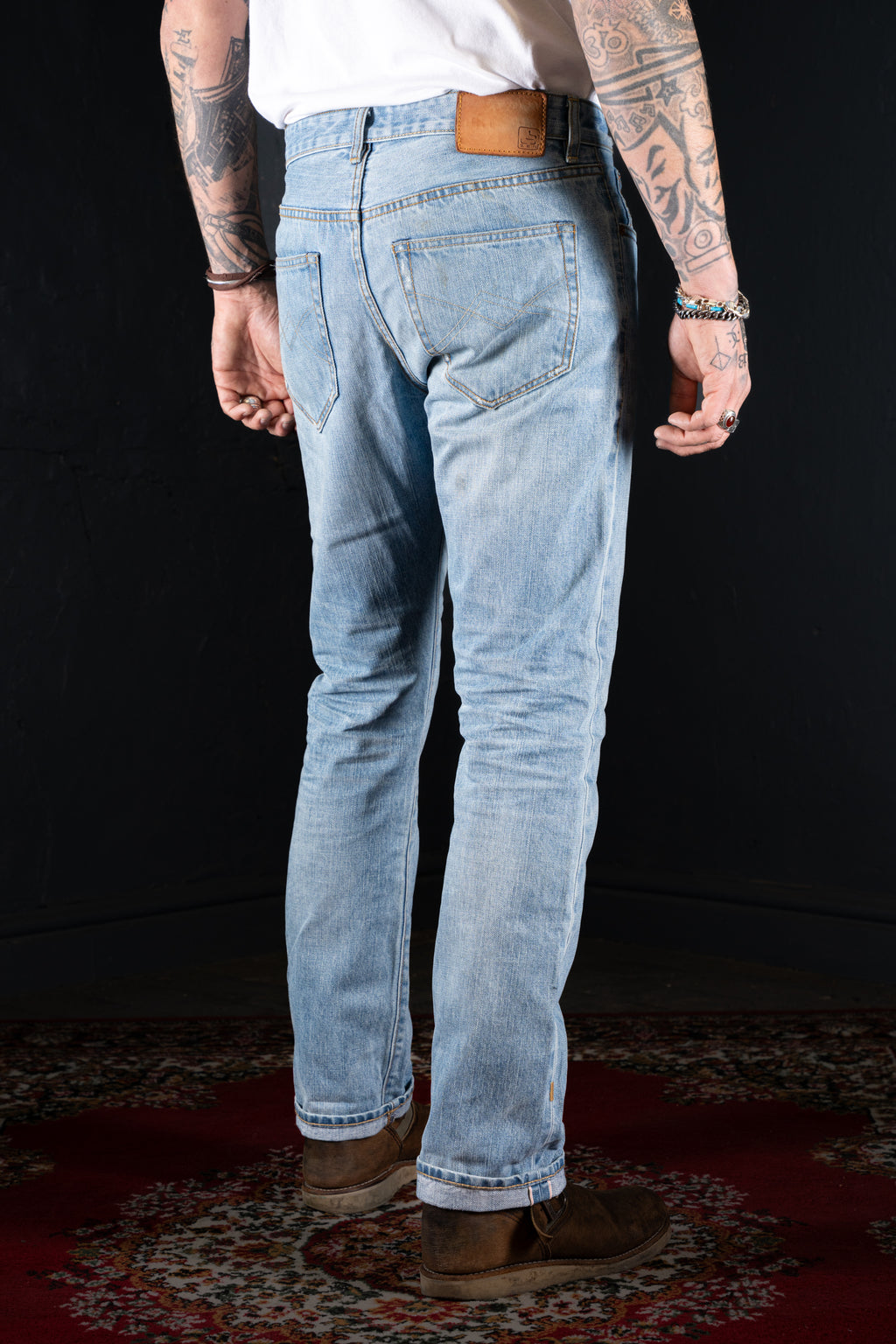 BZEN M.1258-BILLY SLIM STRAIGHT- 13.5oz- SELVEDGE- MALDIVES