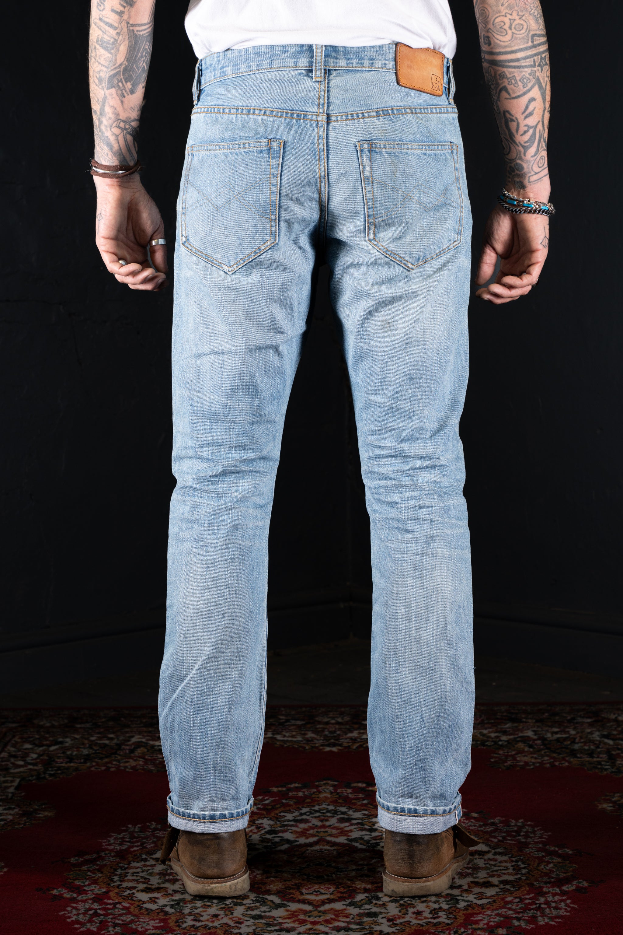 BZEN M.1258-BILLY SLIM STRAIGHT- 13.5oz- SELVEDGE- MALDIVES