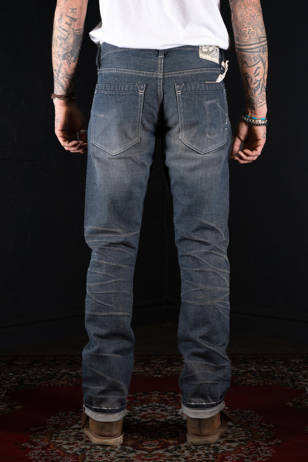 DDL 515-BRADY SLIM FIT STRAIGHT CONE MILLS WHITE OAKS-12.75oz SELVEDGE BB