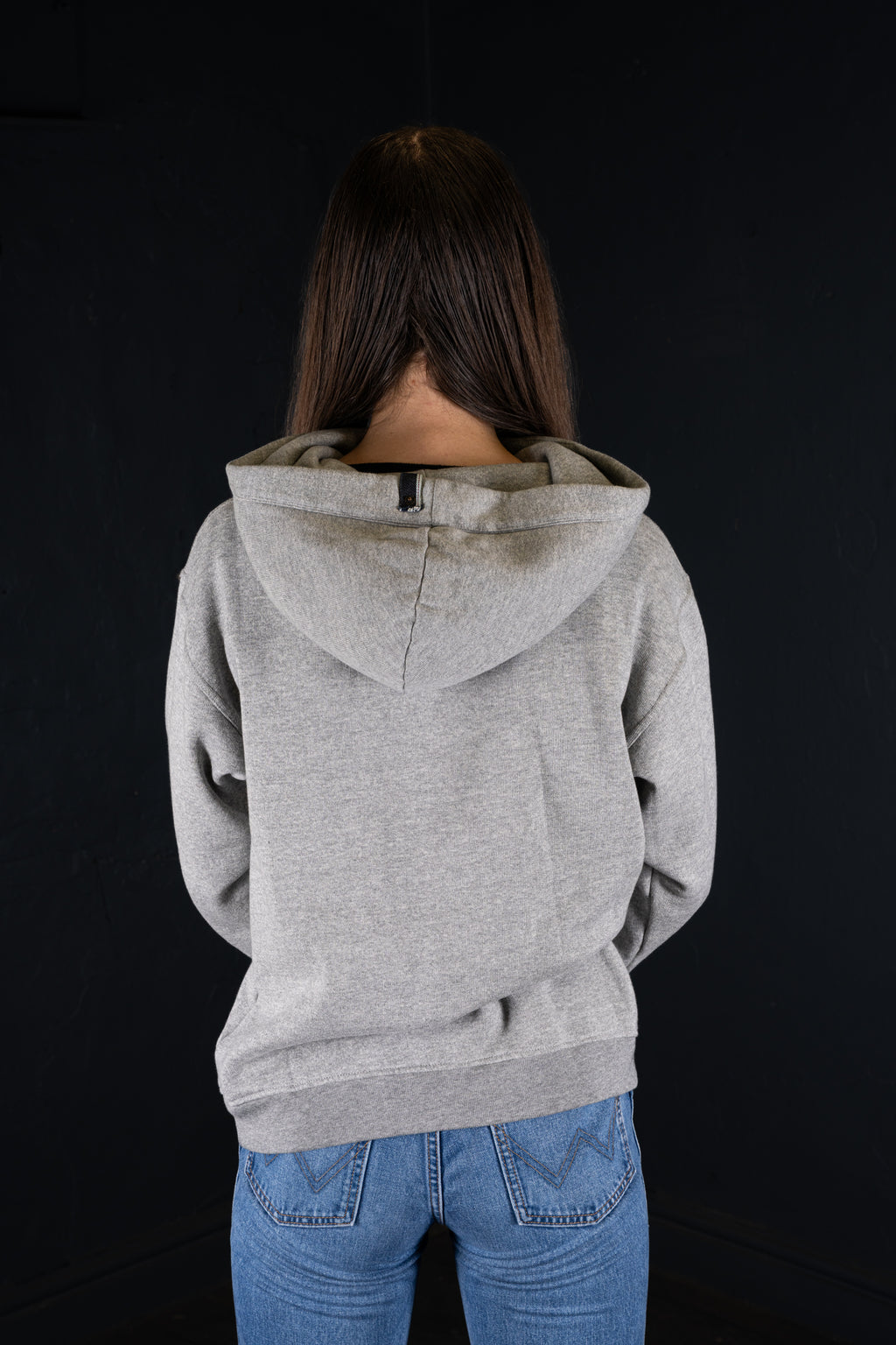 DDL 306-THE HOD3 LONG SLEEVE 3 BUTTON KANGAROO FLEECE HOODIE