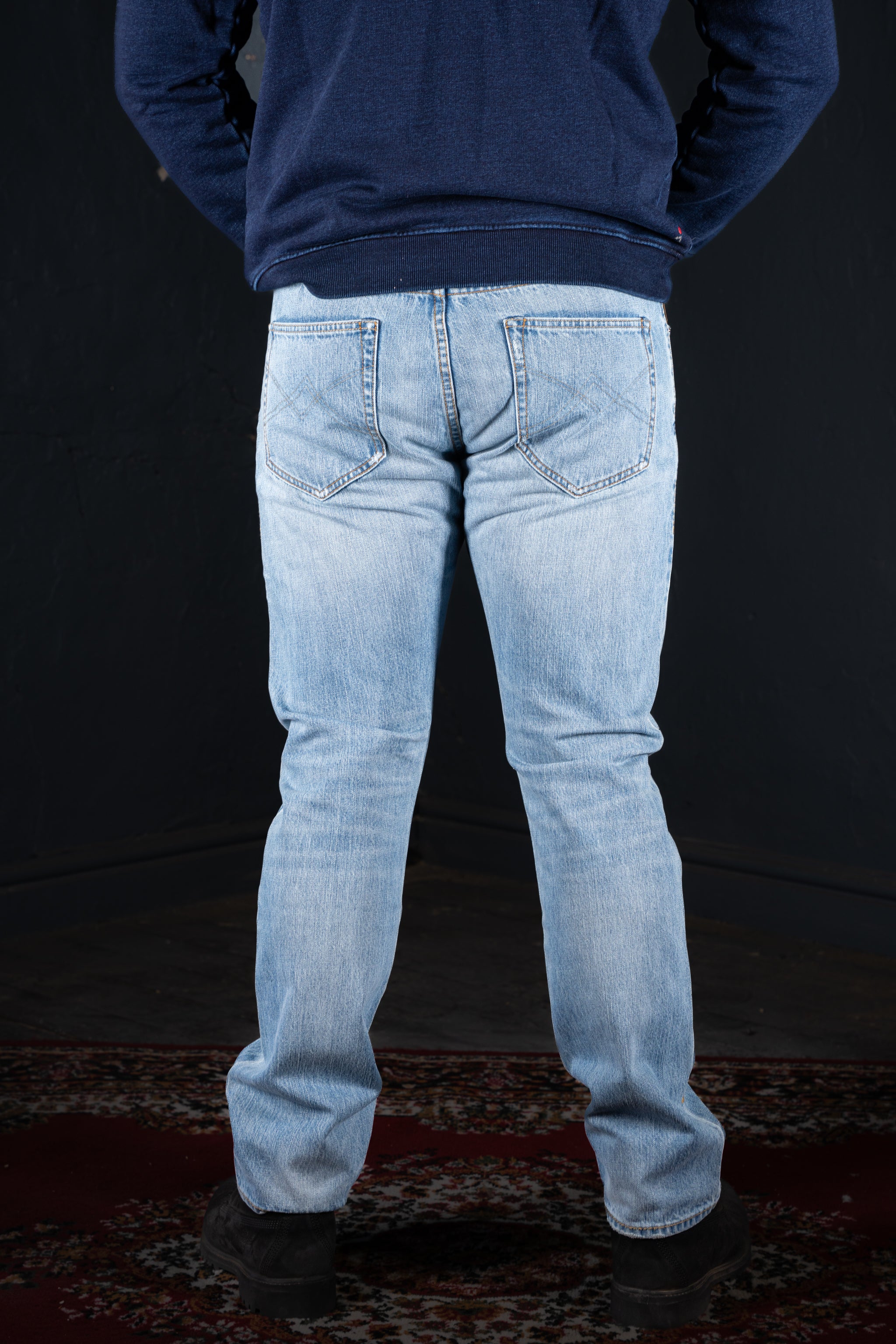 BZEN M.1258-BILLY SLIM STRAIGHT- 13.5oz- SELVEDGE- MALDIVES