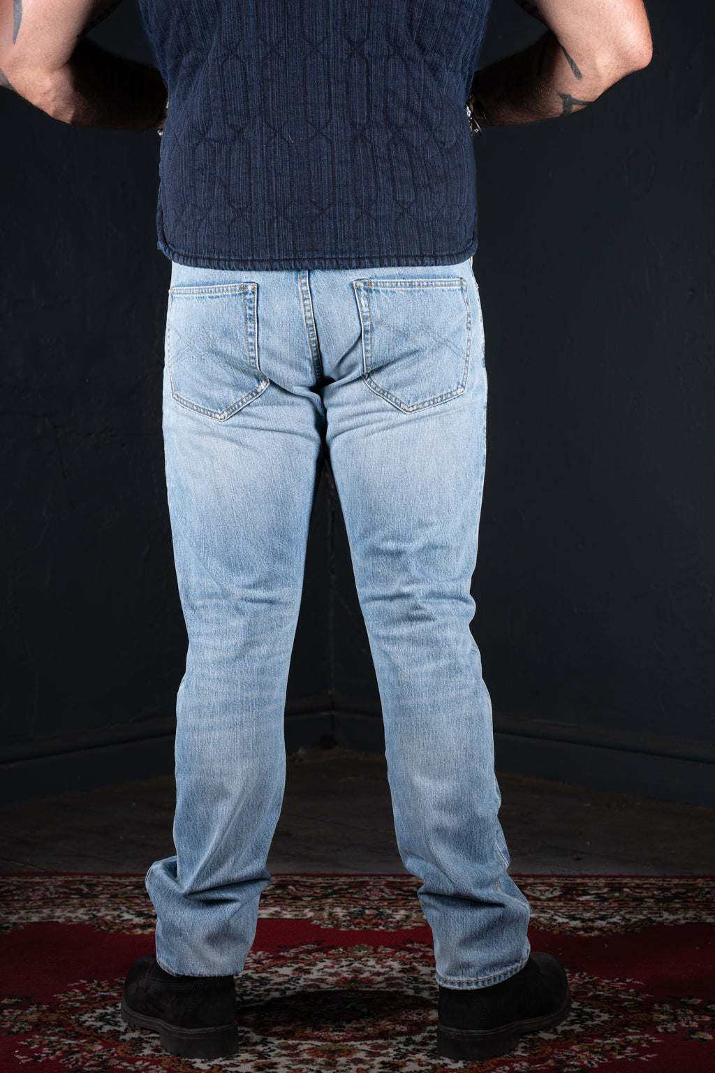 BZEN M.1258-BILLY SLIM STRAIGHT- 13.5oz- SELVEDGE- MALDIVES