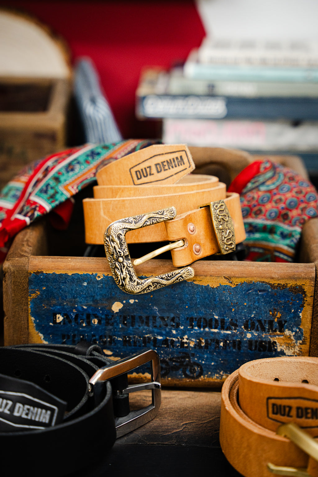 DUZ DENIM-"THE SALOON" LIFELONG BELT