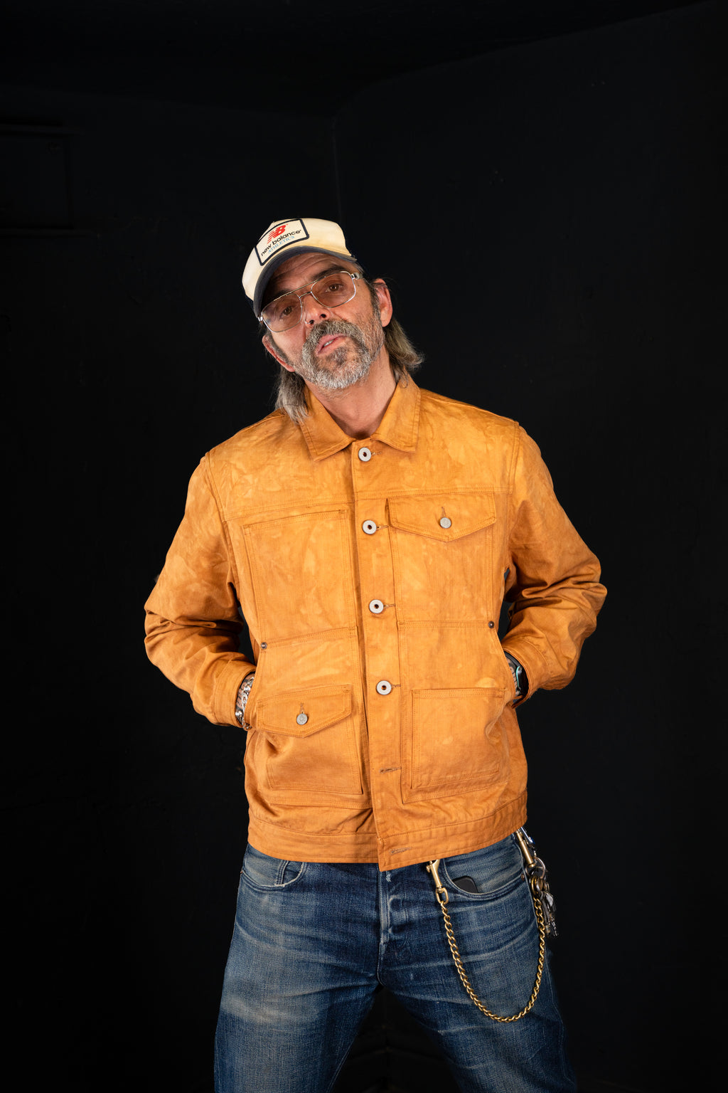 BZEN M.3336RL-TRINITY 7 POCKET YELLOWSTONE INSPIRED LINED VEGGIE DYED CANVAS JACKET-12OZ-E0 BRONZE