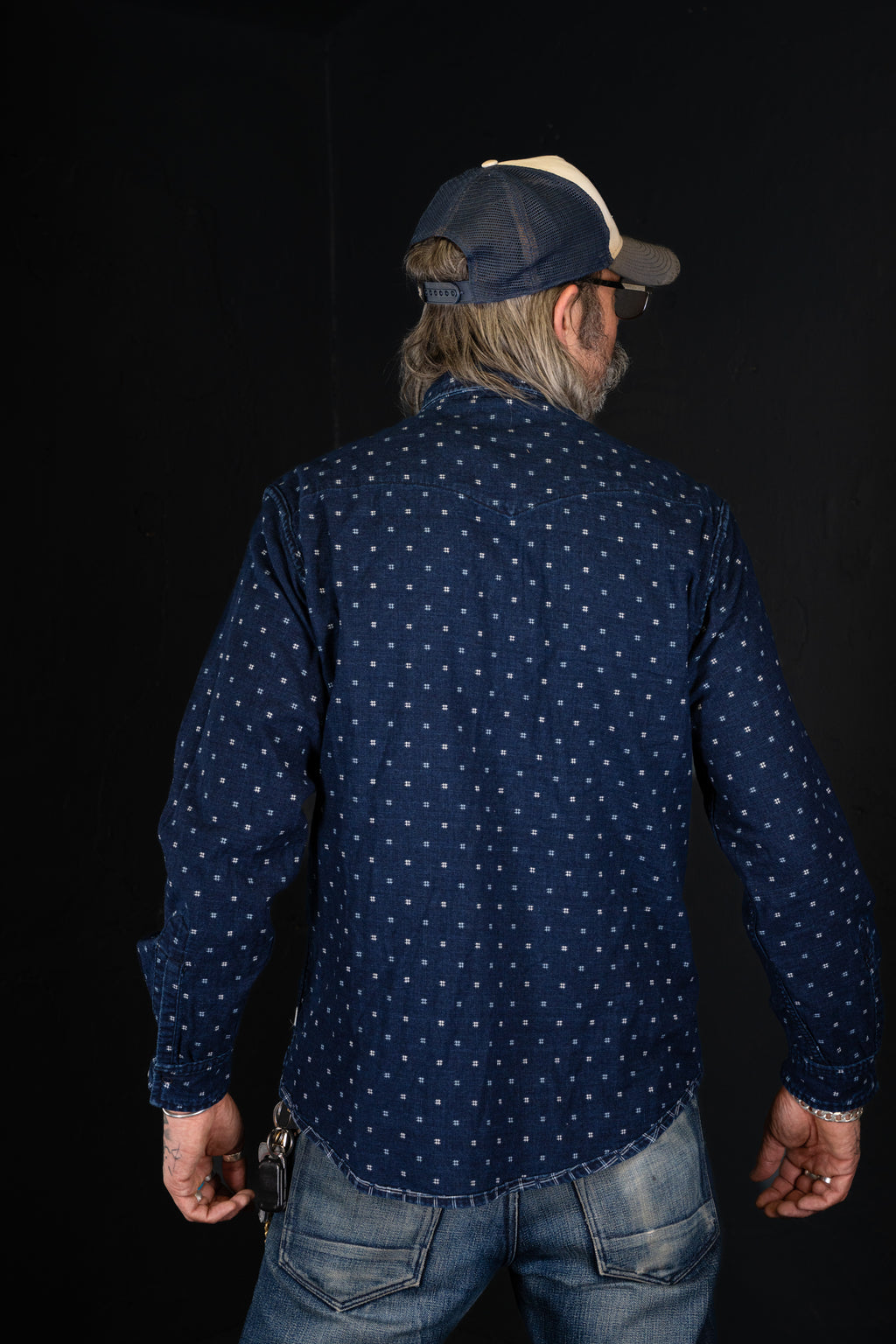 BZEN M.3239R- JESSE-R REGULAR FIT REVERSIBLE WESTERN SHIRT- E3 DUFFER CHECK