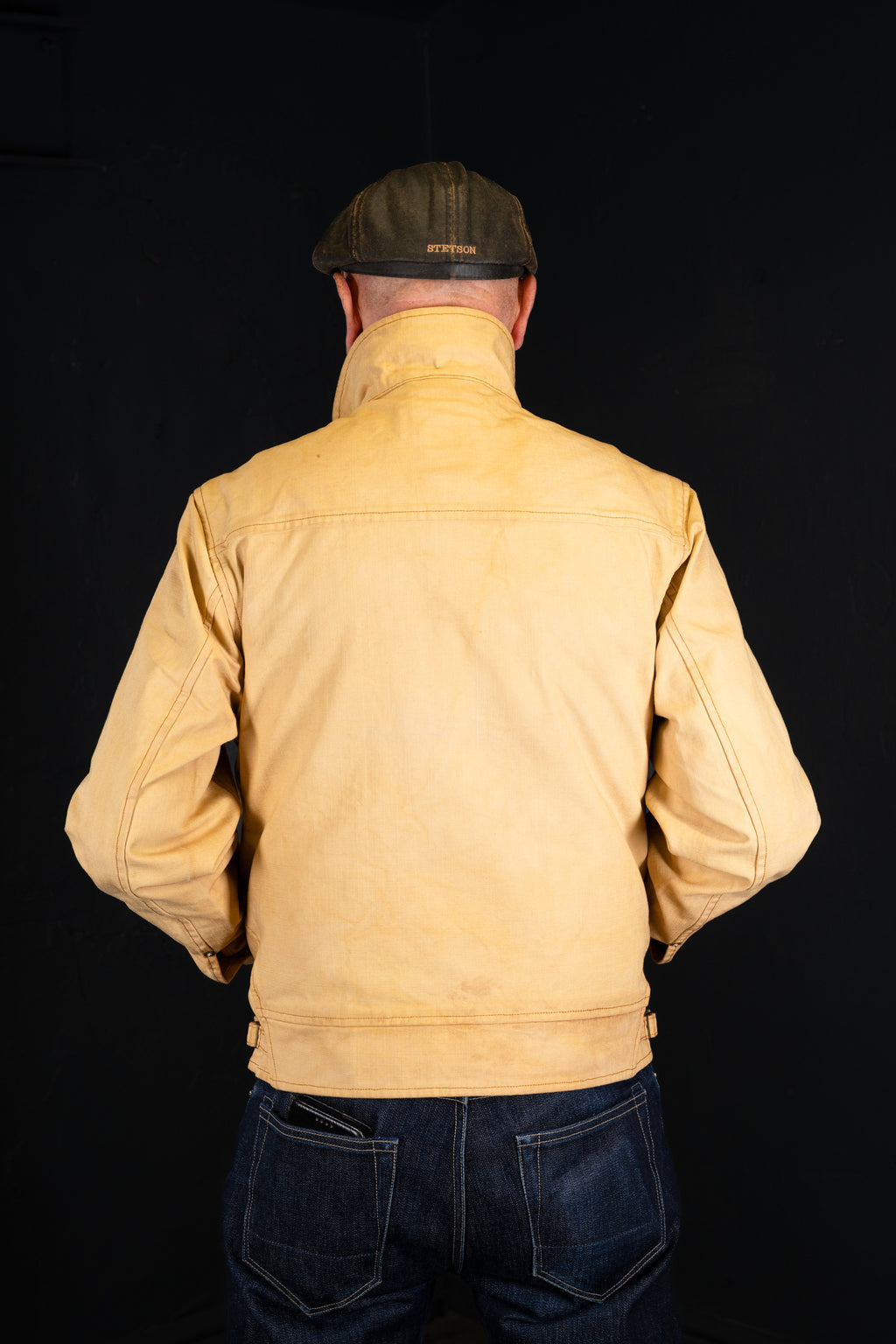 BZEN M.3139-DESPERADO REGULAR 2 POCKET CANVAS JACKET-12oz-E0 ANTIQUE BRONZE