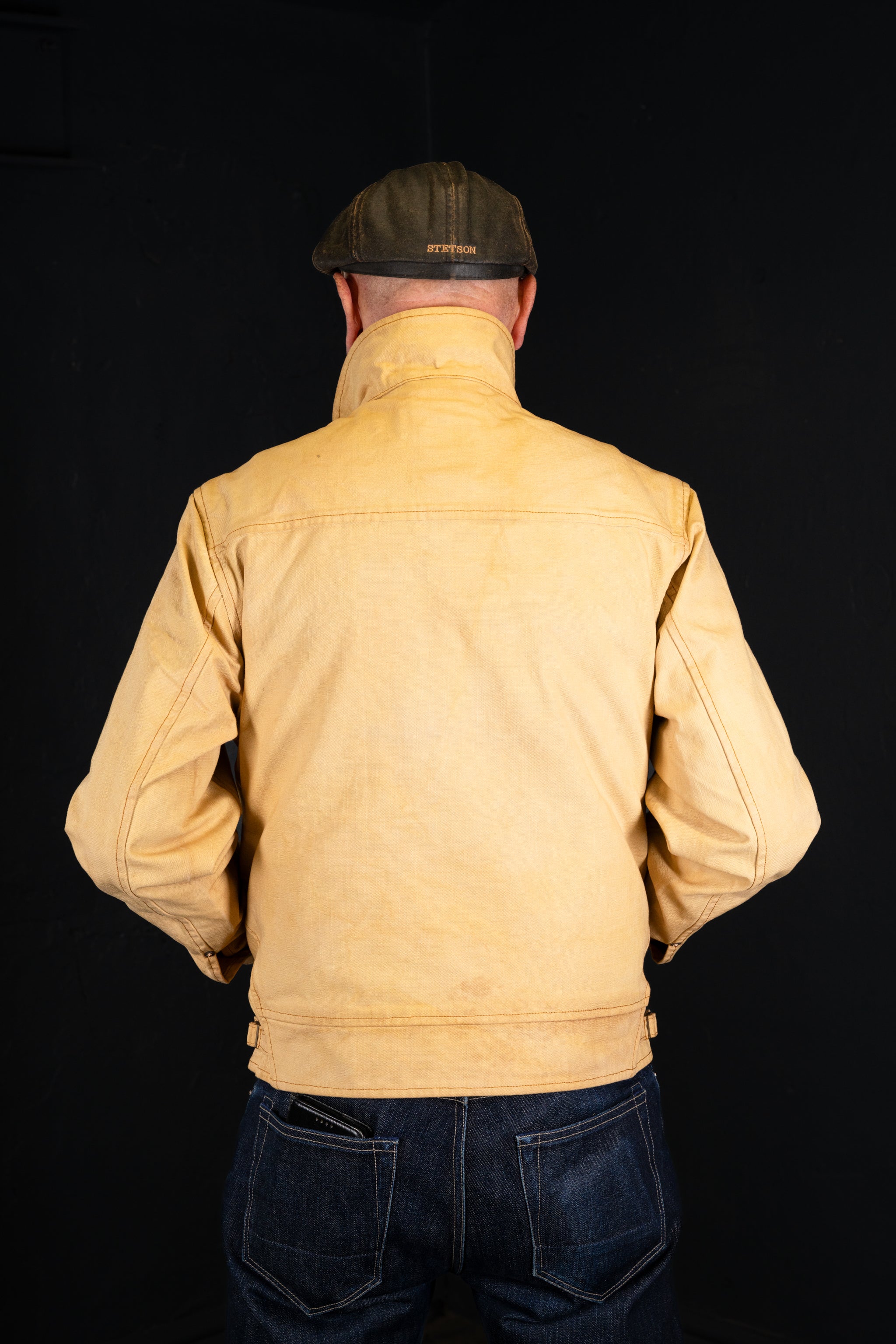 BZEN M.3139-DESPERADO REGULAR 2 POCKET CANVAS JACKET-12oz-E0 ANTIQUE BRONZE