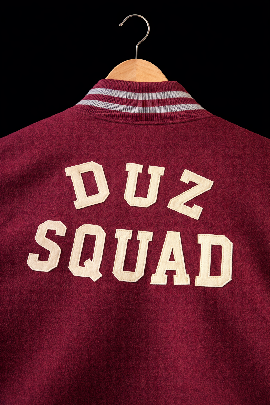 DUZ DENIM-"DUZ SQUAD"-VARSITY JACKET